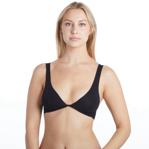 Comfy lounging bra- Nuudii System Twist Bra in Dusk - Picture 4 of 4